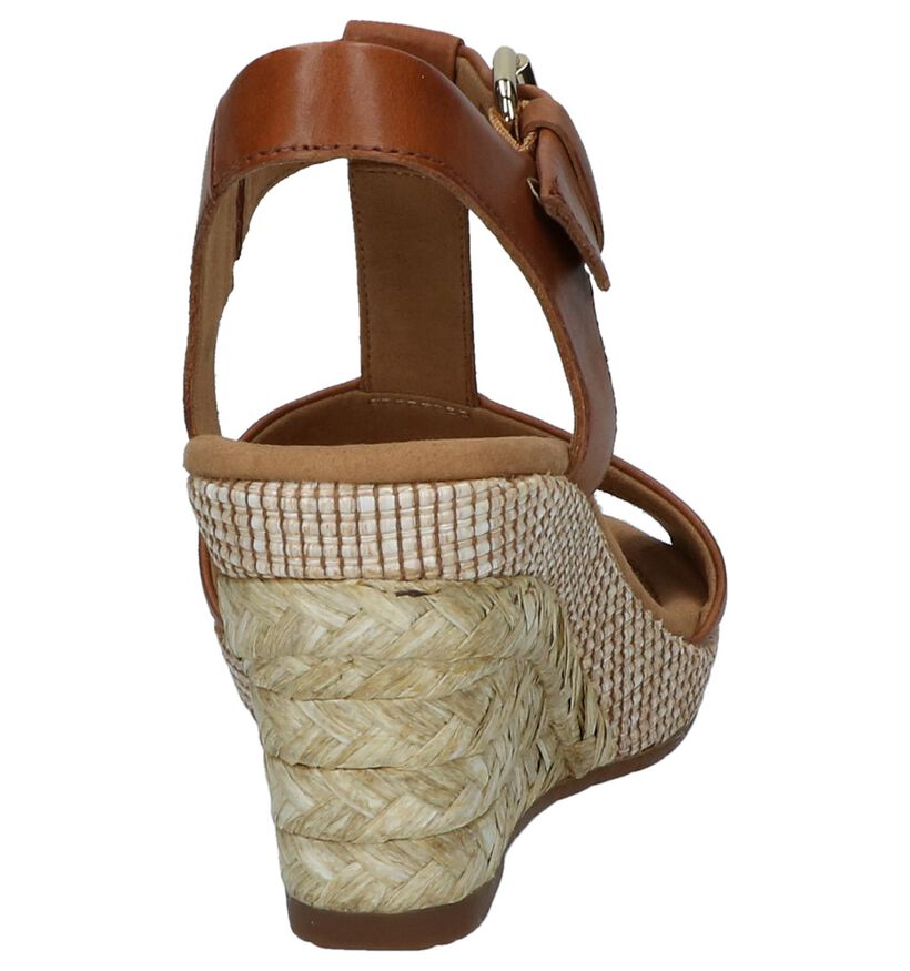 Comfort Espadrilles en Blanc en cuir (306578)