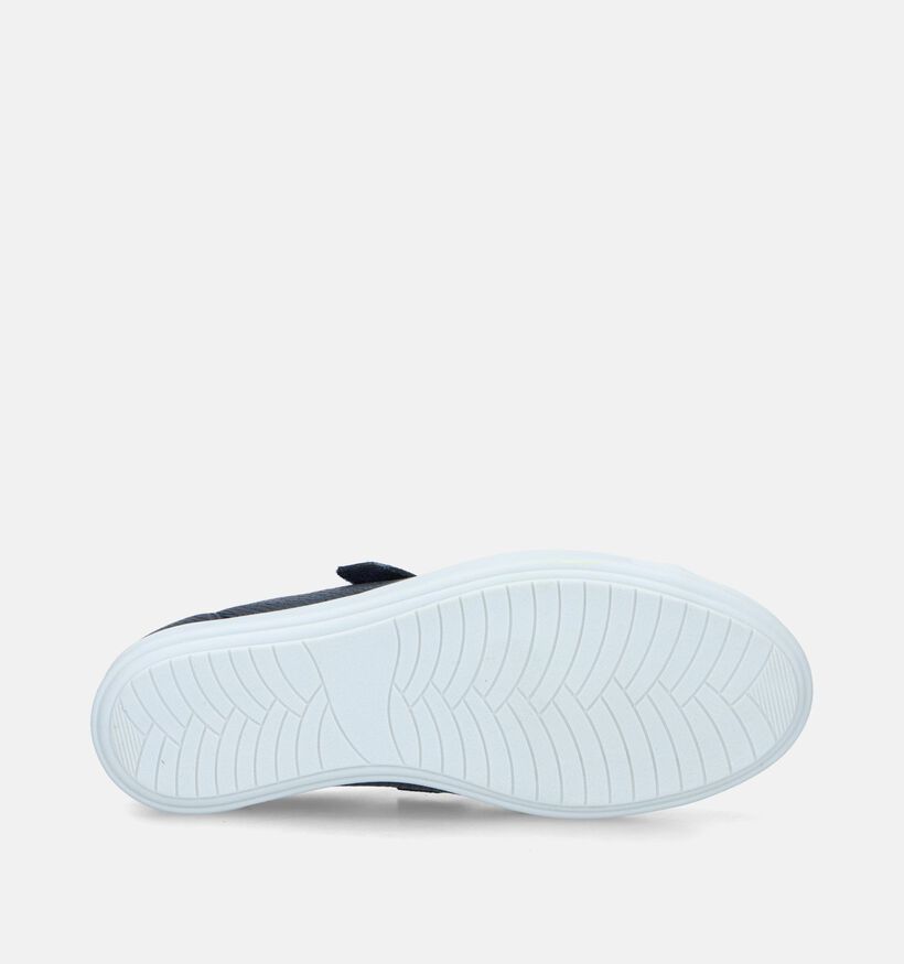 Solemade Sally Blauwe Velcroschoenen voor dames (341065) - geschikt voor steunzolen