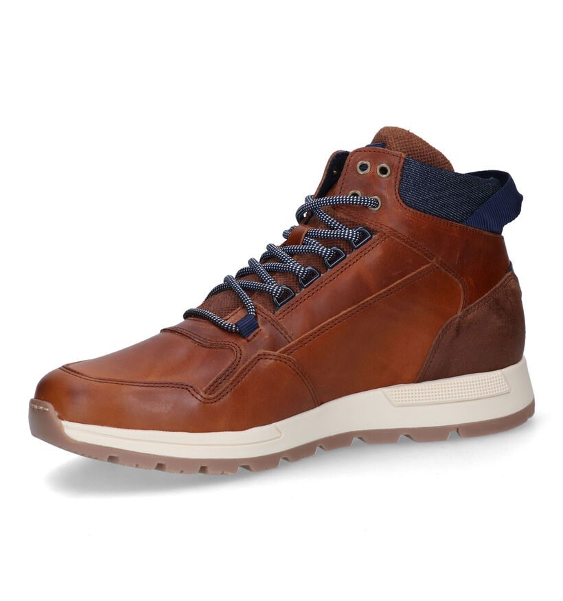 Bullboxer Cognac Hoge Schoenen in leer (310956)