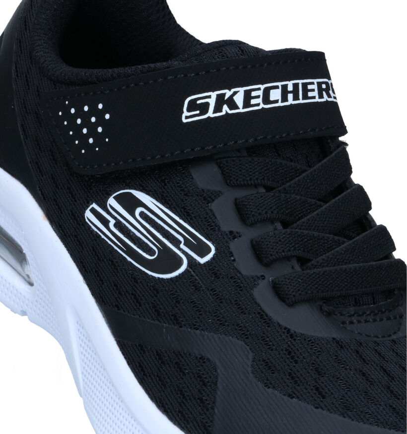 Skechers Mocrospec Max Zwarte Sneakers in kunststof (302934)