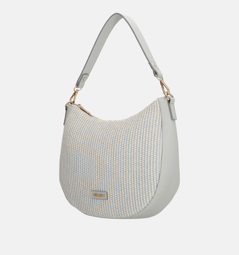 Charm London Paris Lichtblauwe Schoudertas voor dames (374809)