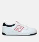 New Balance BB 480 Baskets en Blanc pour hommes (327257) - pour semelles orthopédiques