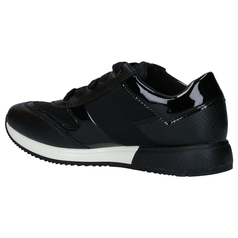 Esprit Mallorca Blauwe Sneakers in kunstleer (280473)