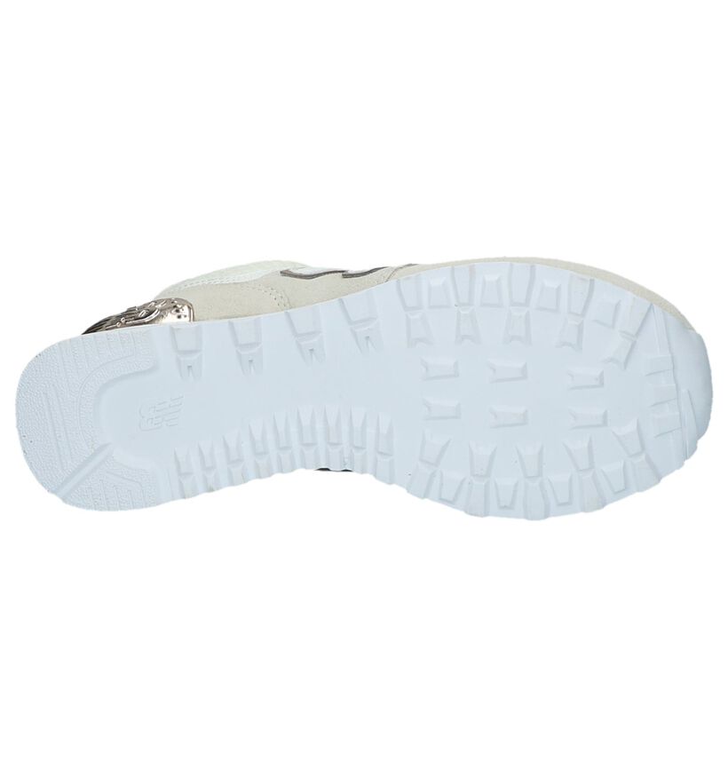 New Balance WL 574 Baskets en Vert pour femmes (349411) - pour semelles orthopédiques