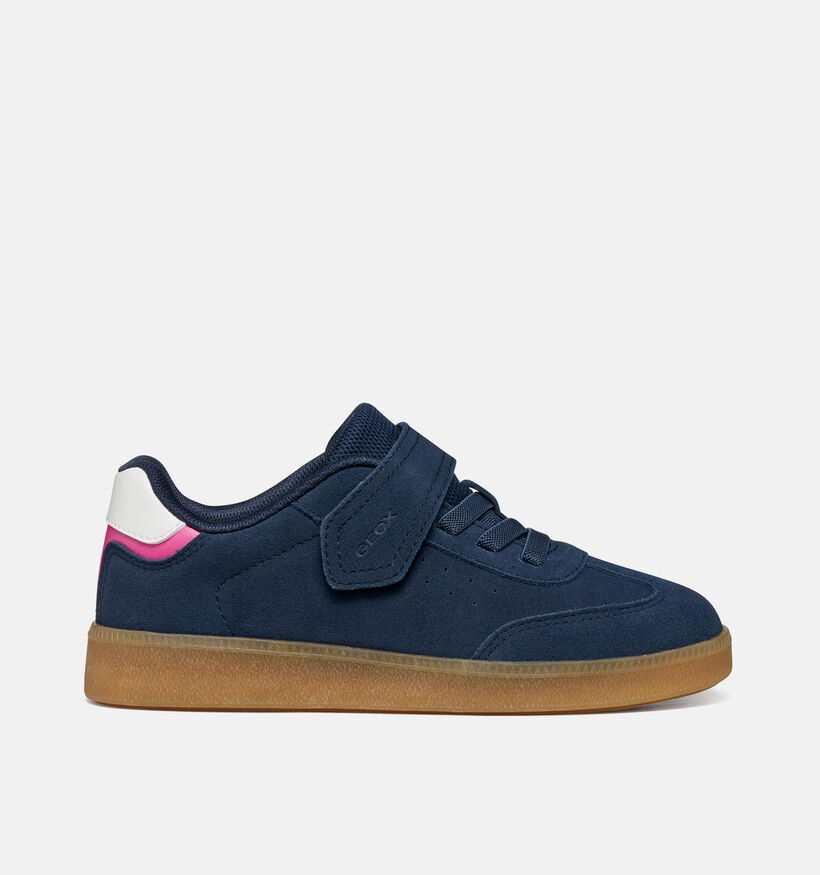 Geox New Emberlix Donkerblauwe Sneakers voor meisjes (377741) - geschikt voor steunzolen