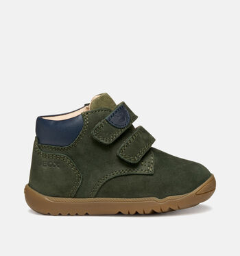 Geox Sneakers Bruin/Groen