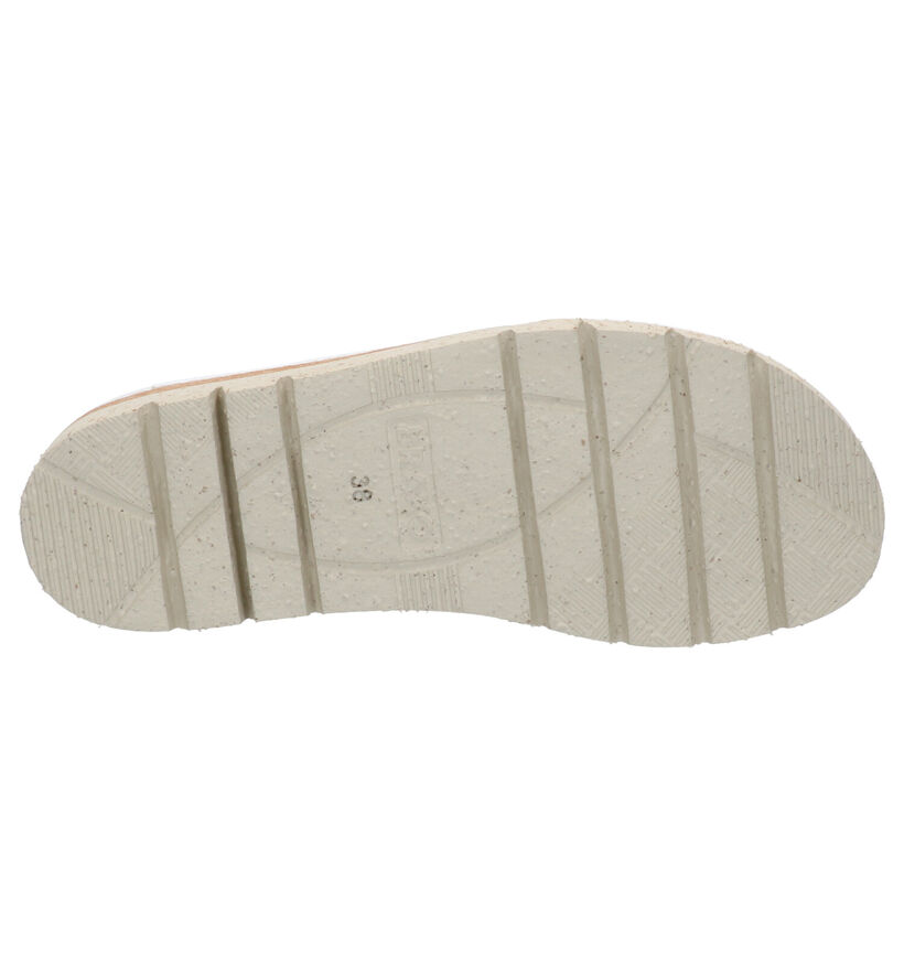 Brako Anatomics Witte Teenslippers in leer (272891)