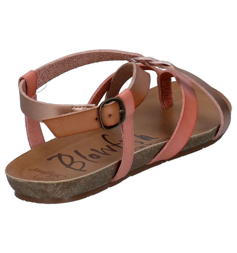 Blowfish Malibu Granola Vegan Zwarte Sandalen in kunstleer (288916)