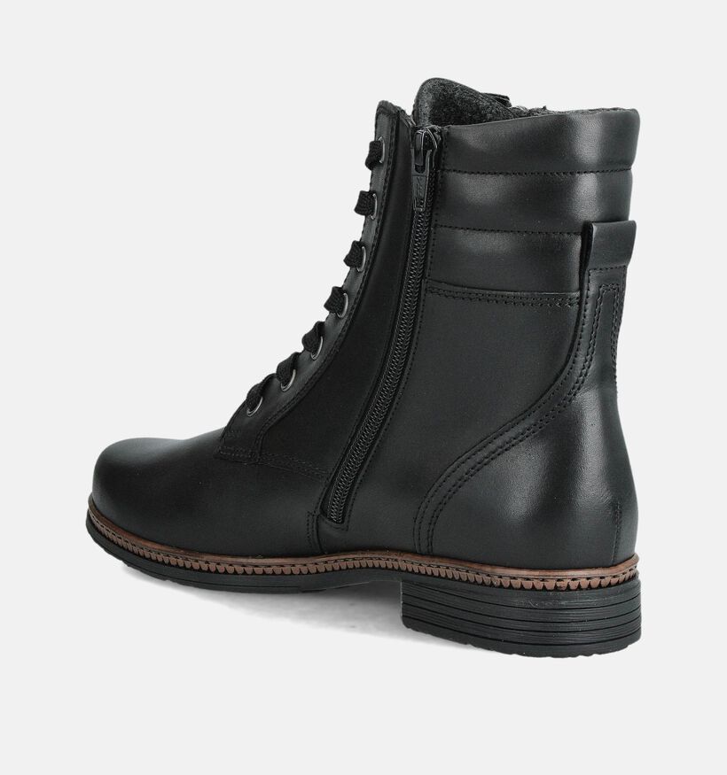 Gabor Boots à lacets en Noir pour femmes (363112) - pour semelles orthopédiques