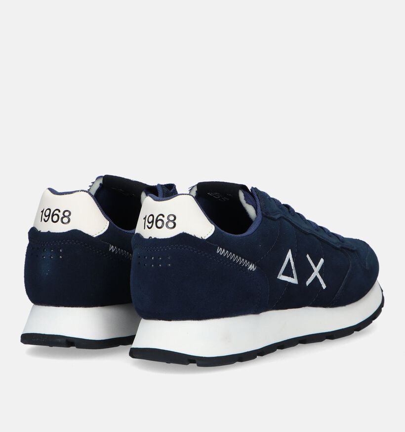 Sun 68 Tom Suede Kaki Sneakers voor heren (329900) - geschikt voor steunzolen