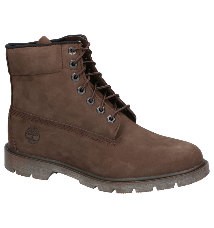 Timberland 6 Inch Basic Bottines en Marron en nubuck (255312)