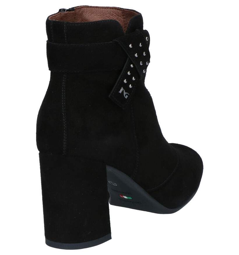 NeroGiardini Bottillons à talons en Noir en daim (259813)