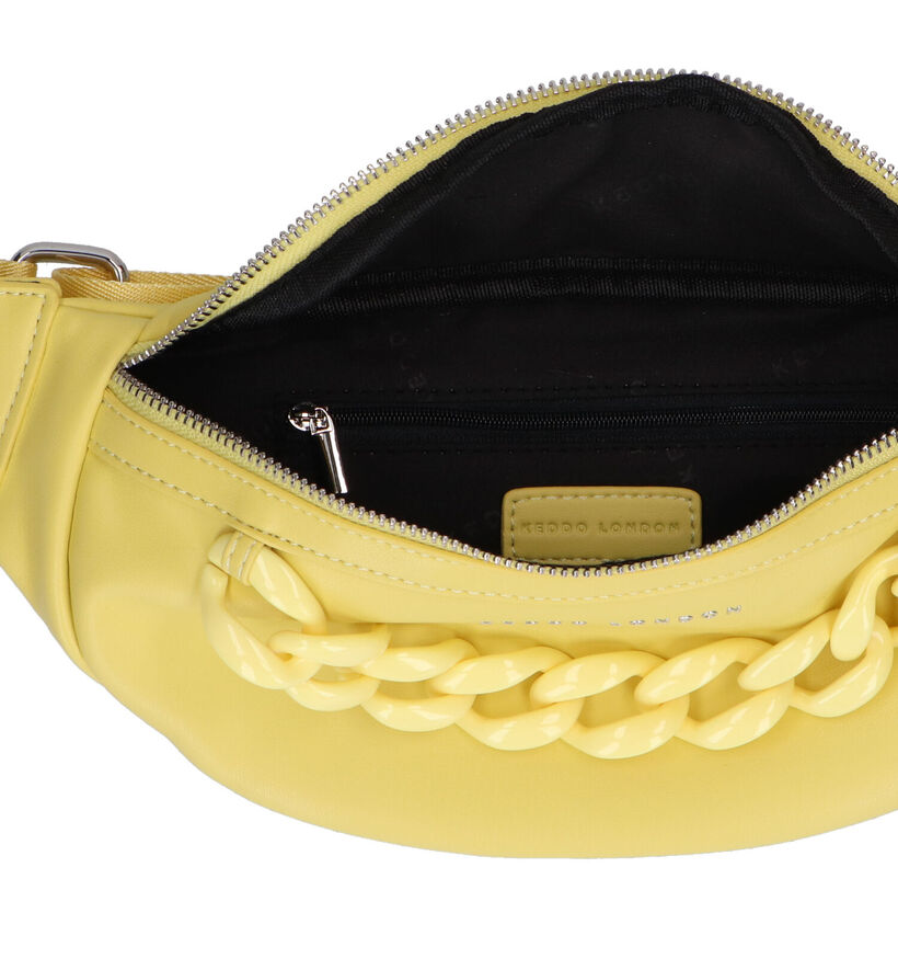 Keddo Sac porté croisé en Jaune pour femmes (310387)