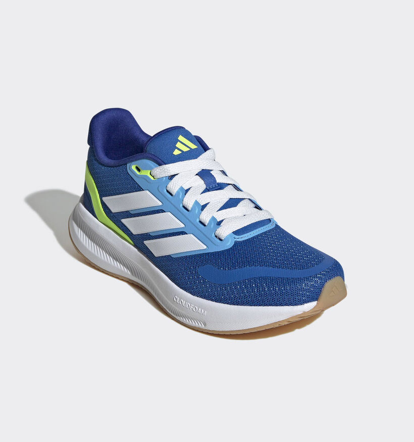 adidas RUNFALCON 5 Chaussures de sport en Bleu pour filles, garçons (359682) - pour semelles orthopédiques