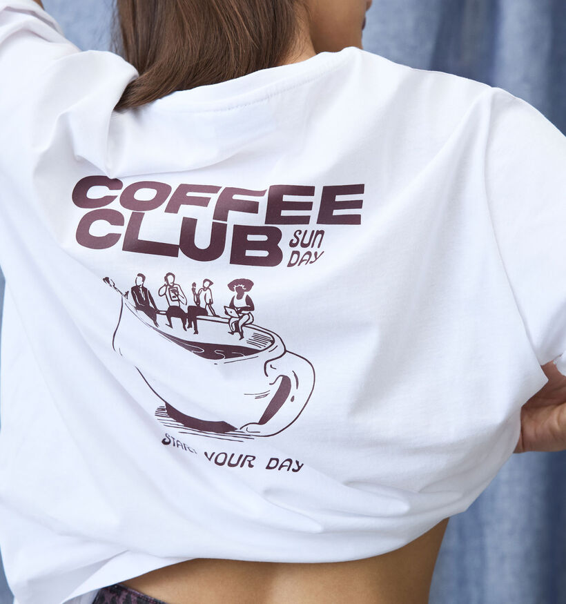 Vila Sage T-shirt en Blanc pour femmes (365585)