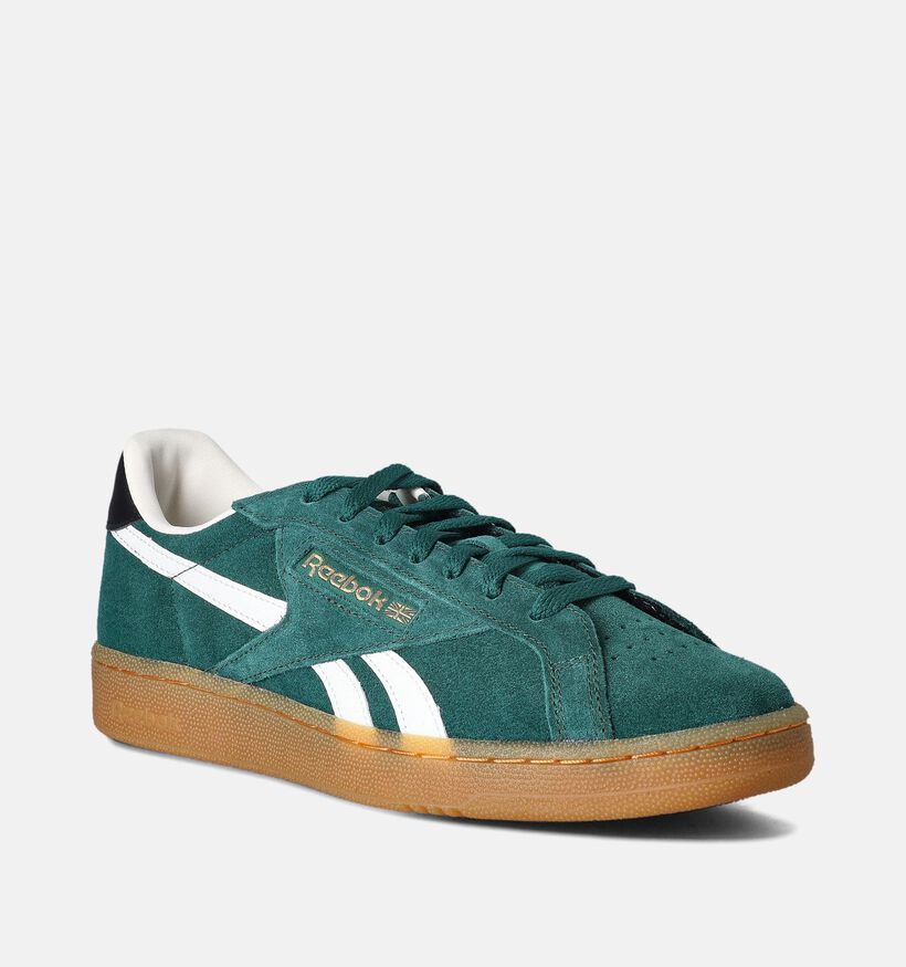 Reebok Club C Grounds Groene Sneakers voor heren (351720) - geschikt voor steunzolen