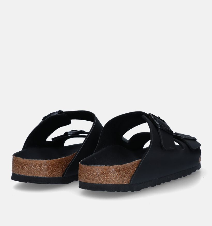 Birkenstock Arizona Zwarte Slippers voor heren (213368)