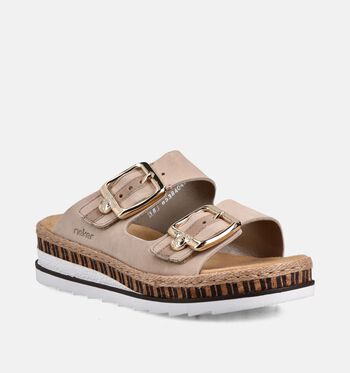 Rieker Slippers Taupe
