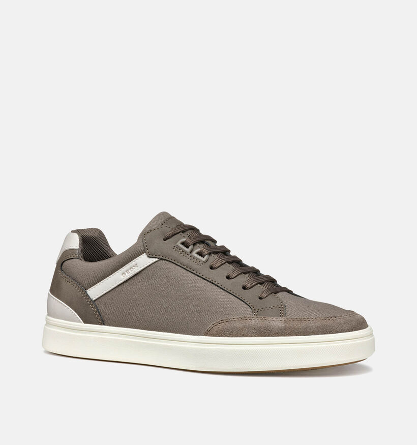 Geox Baltmoore Grijze Veterschoenen voor heren (353847) - geschikt voor steunzolen