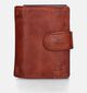 Bear Design Porte-cartes en Cognac pour hommes (333997)