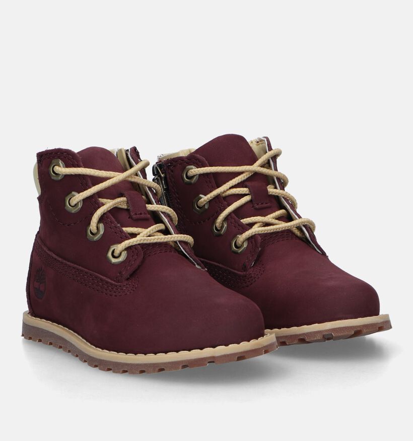 Timberland Pokey Pine HL Naturel Bottines voor meisjes, jongens (345277)