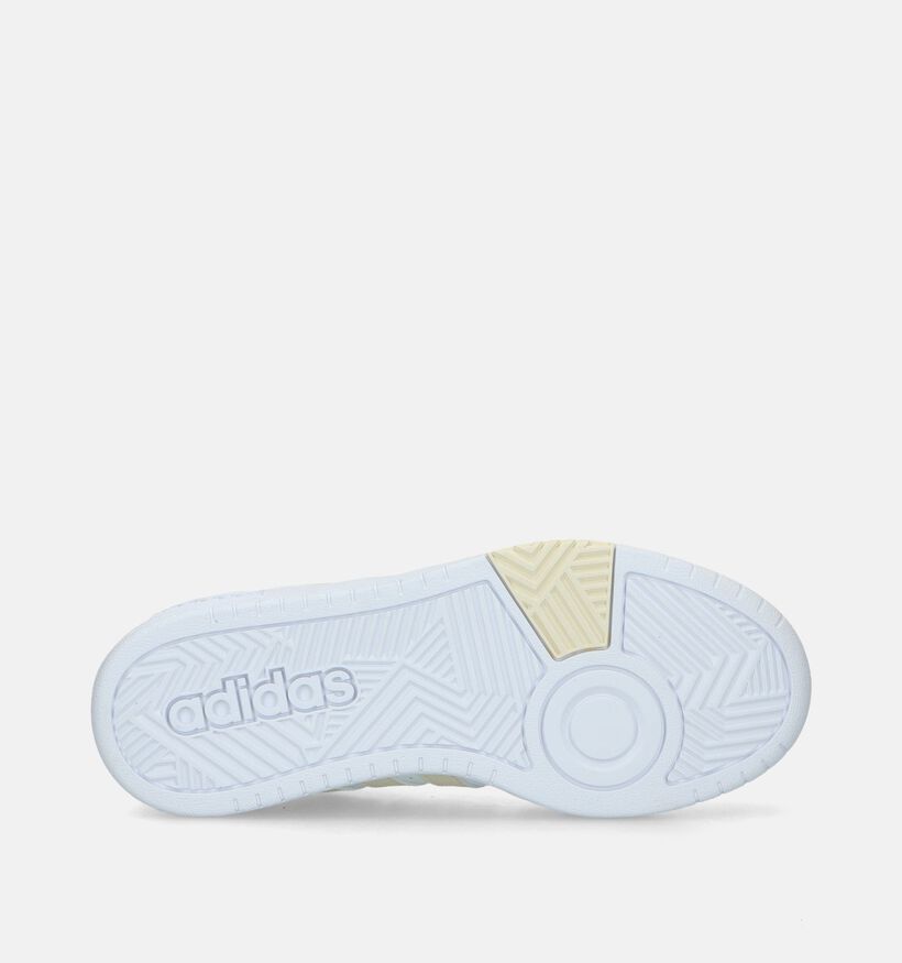 adidas Hoops 3.0 Mid Baskets en Blanc pour femmes (334674)