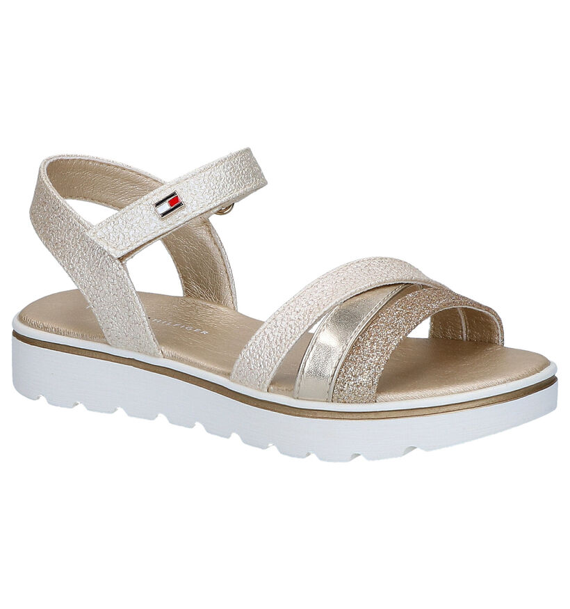 Tommy Hilfiger Sandales en Or en simili cuir (290056)