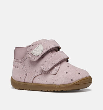 Geox Respira Mid Baskets Beige/Or/Rose