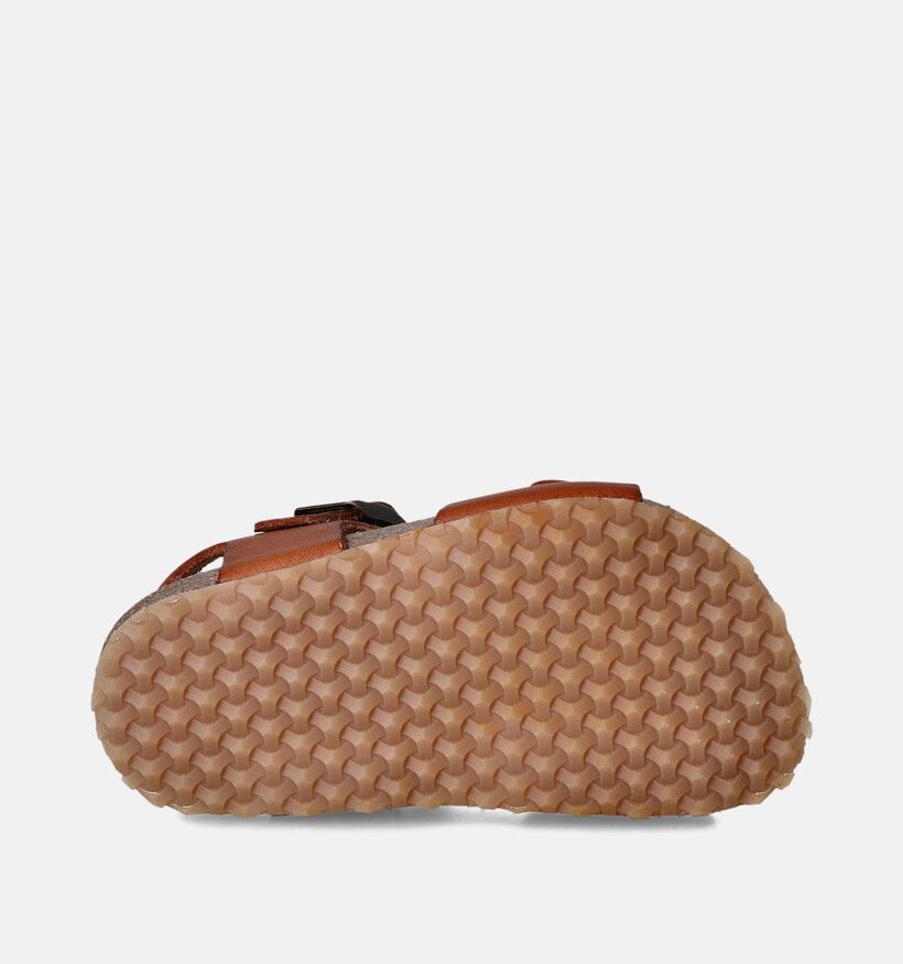 Little David Easy 4 Sandales pour bébé en Cognac pour garçons, filles (356060)