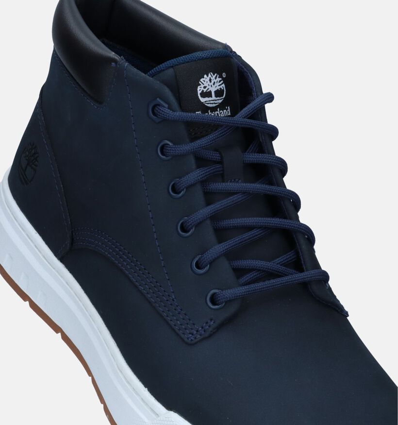 Timberland Maple Grove Blauwe Bottines voor heren (328672) - geschikt voor steunzolen