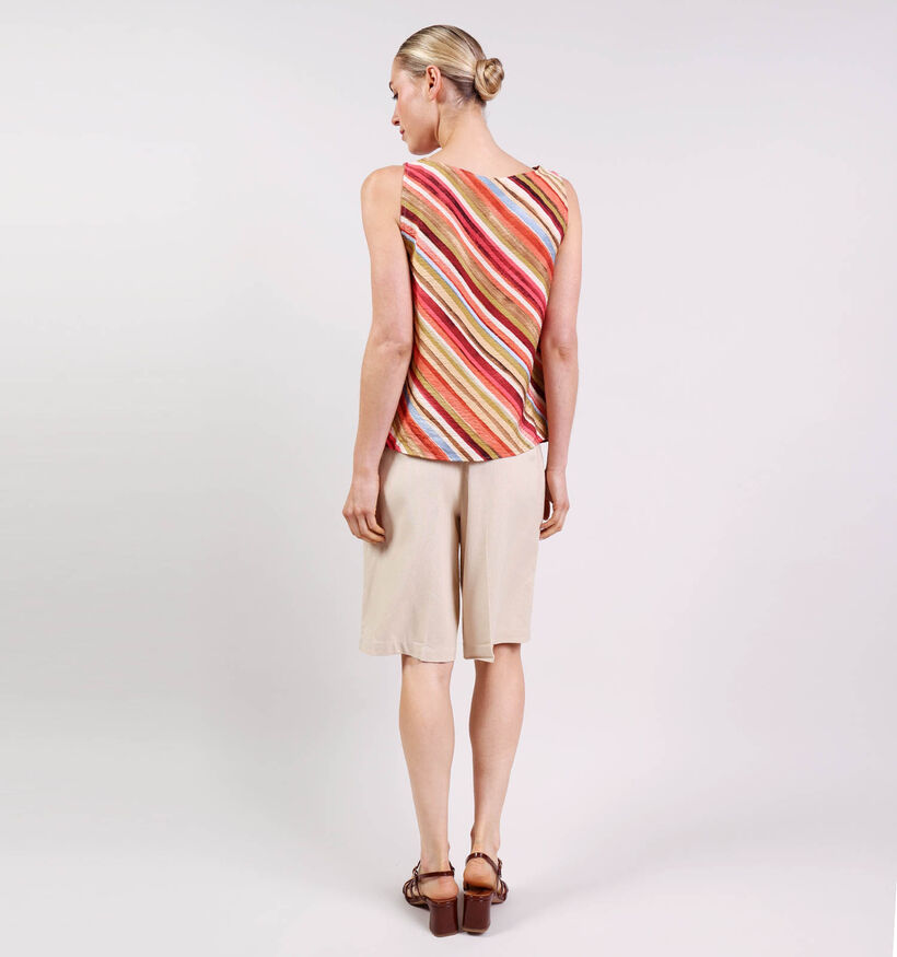 Vero Moda Vita Ellie D&eacute;bardeur en Orange pour femmes (374956)