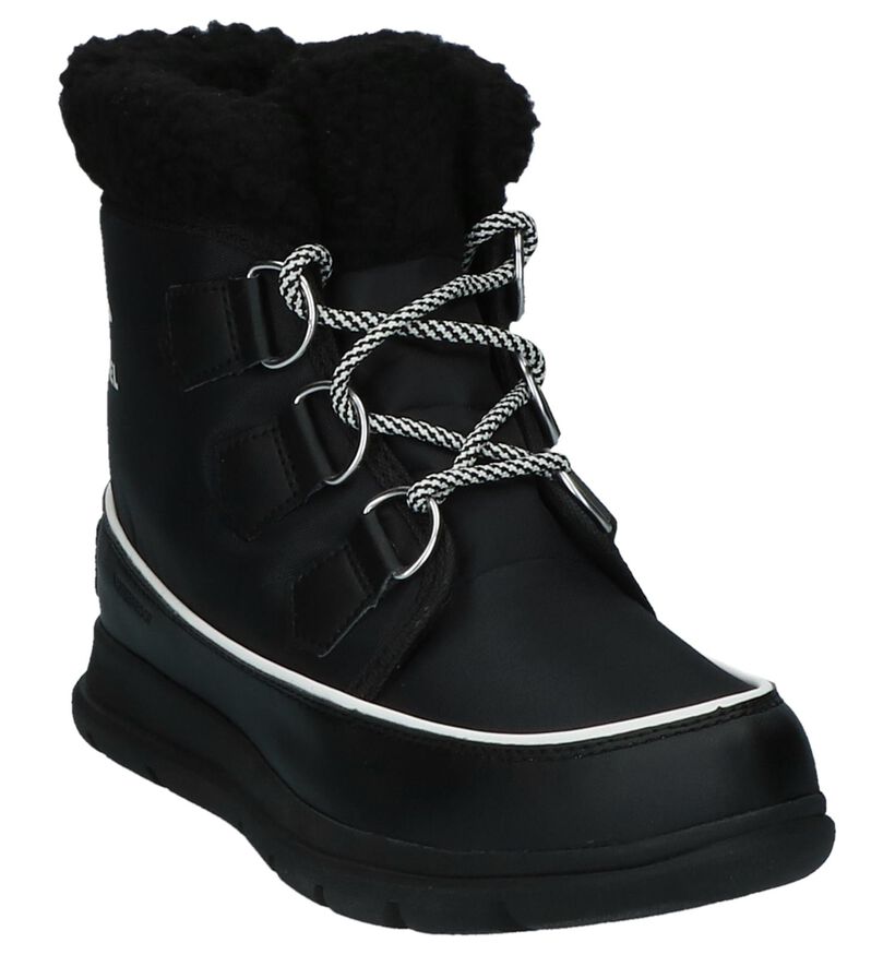 Sorel Bottes de neige en Noir en textile (231099)