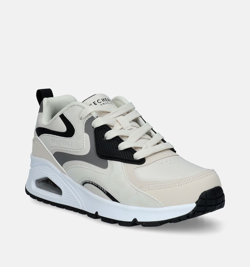 Skechers Uno Gen1 Color Surge Beige Sneakers voor jongens, meisjes (335696)