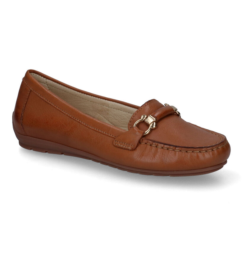 River Woods Mocassins en Cognac en cuir (306872)