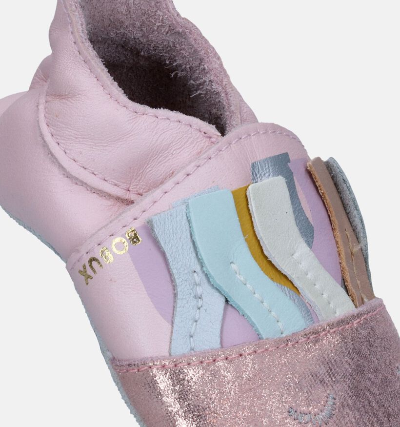 Bobux Jelly Chaussons pour bébé en Rose pour filles (330702)