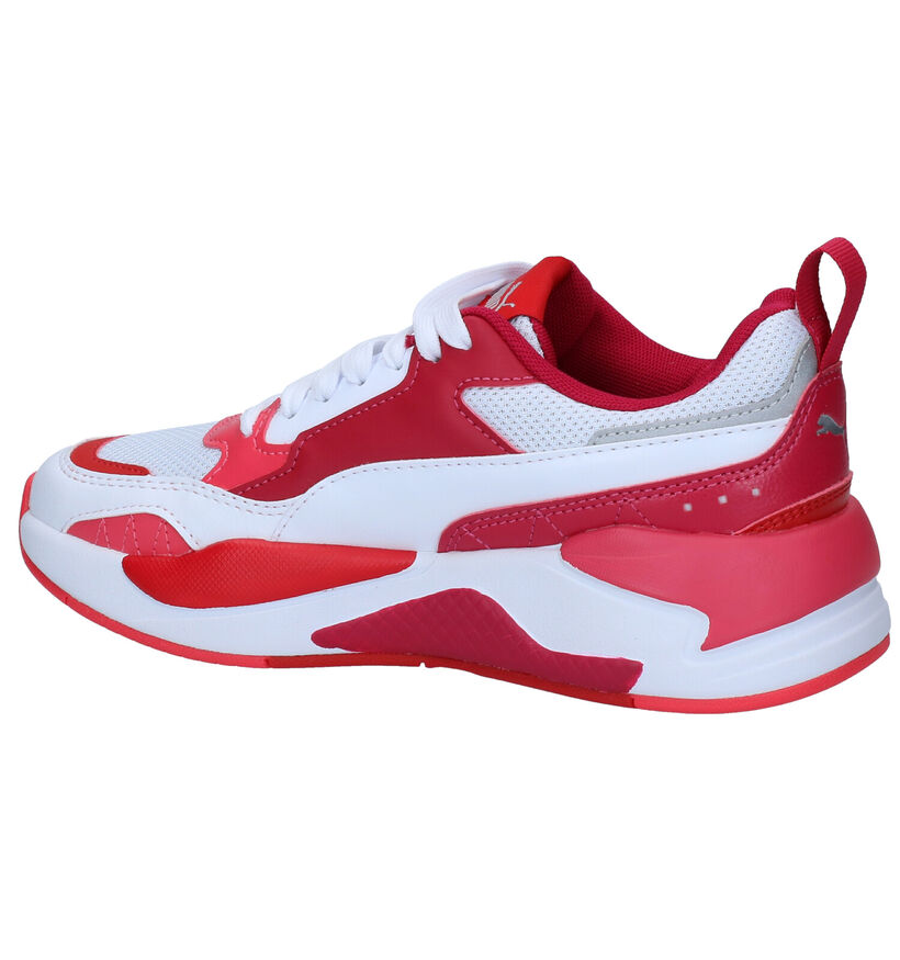 Puma X-Ray Baskets en Rouge pour filles (293448) - pour semelles orthopédiques