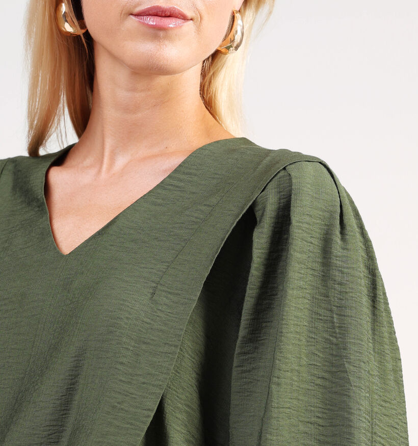 Minus Seria Blouse en Vert pour femmes (359843)