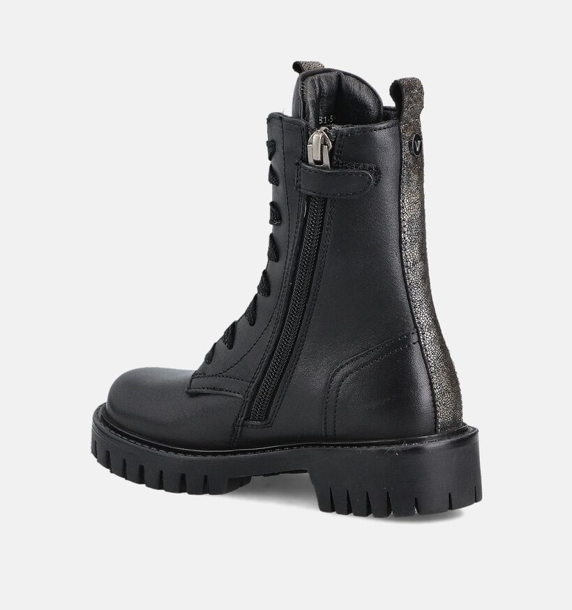 Vingino Zwarte Bottines voor meisjes (364647) - geschikt voor steunzolen