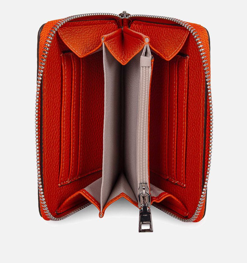 Laurent David Oranje Ritsportemonnee voor dames (374043)