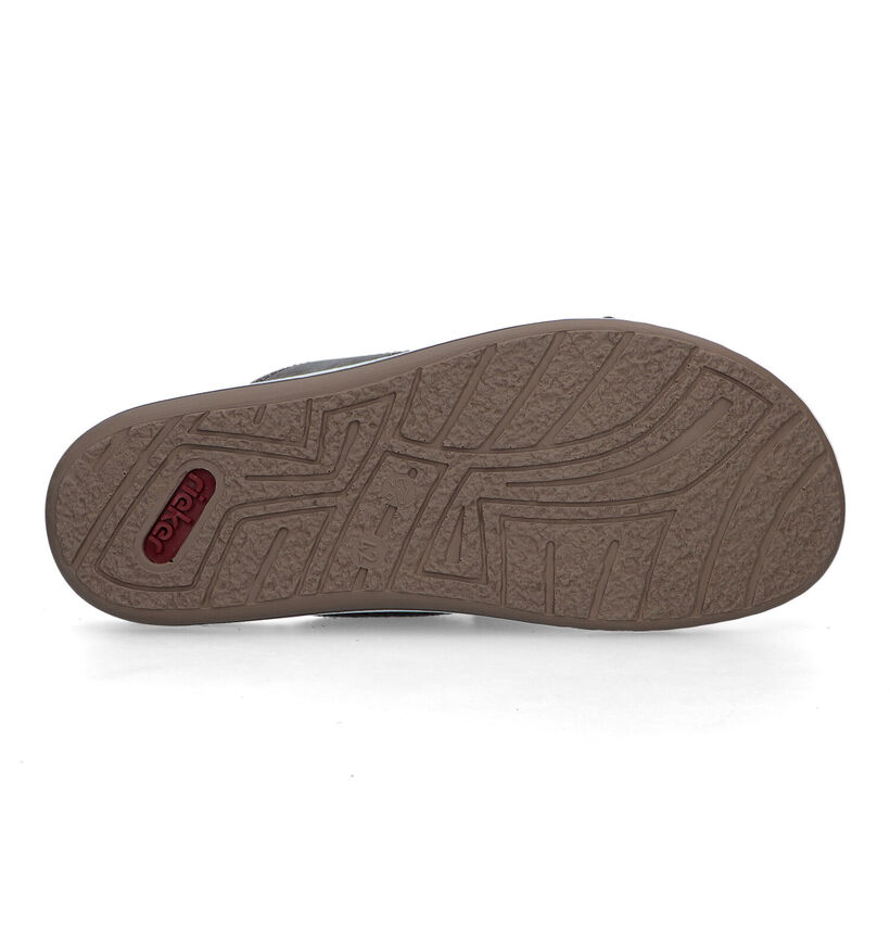 Rieker Nu-pieds casual en Marron en simili cuir (323636)