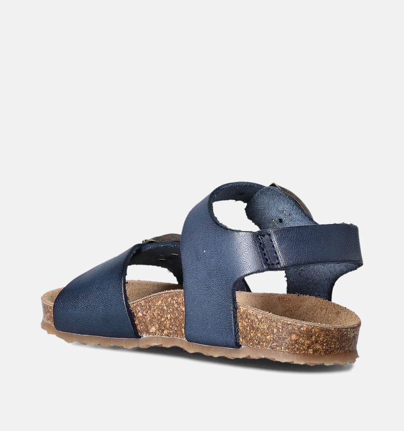 Little David Easy 4 Sandales pour bébé en Bleu foncé pour filles, garçons (356049)
