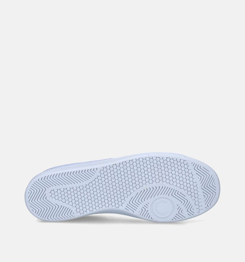 Fred Perry Witte Veterschoenen voor heren (353295) - geschikt voor steunzolen