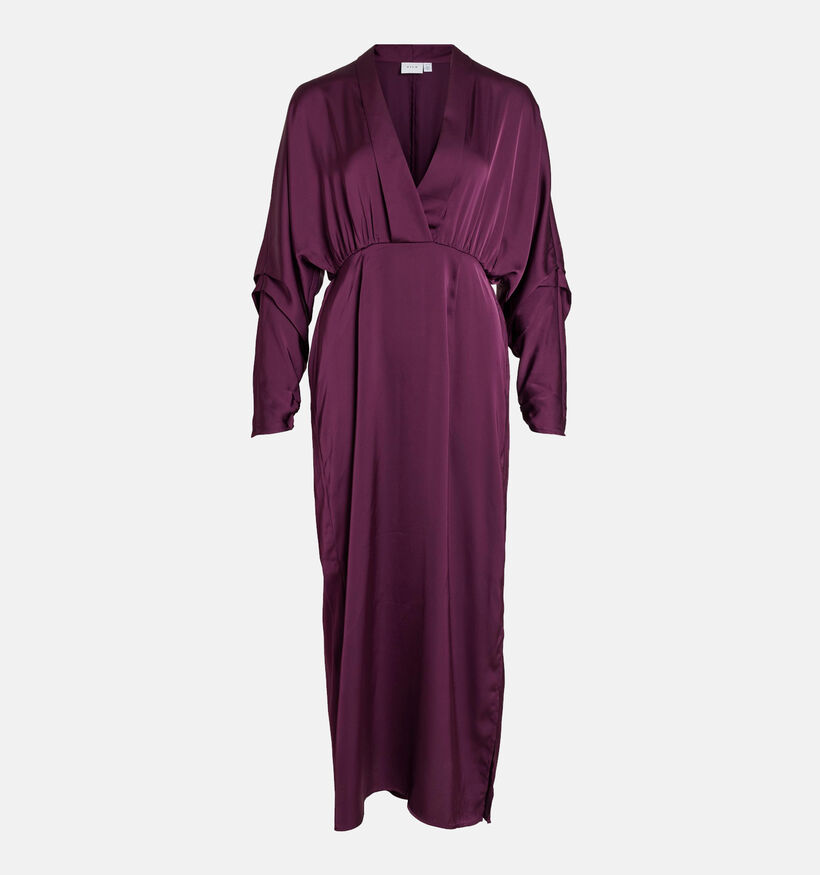 Vila Marosa Robe maxi en Bordeaux pour femmes (332538)