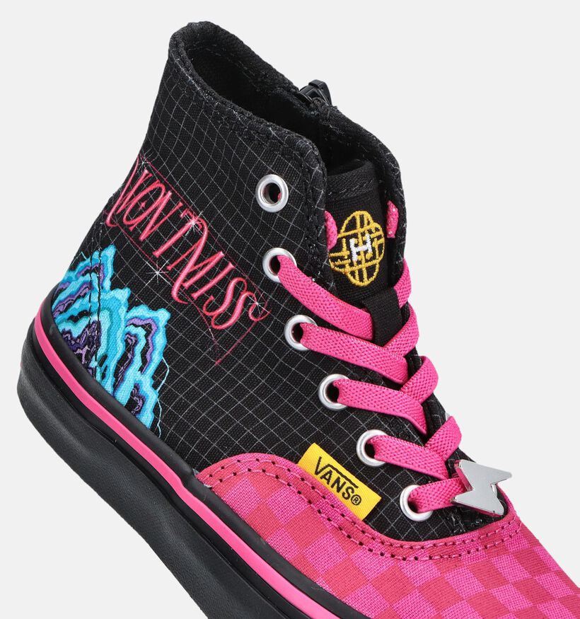 Vans Authentic 2.0 x KPop Demon Hunters Zwarte/Roze Sneakers voor meisjes, jongens (381689)