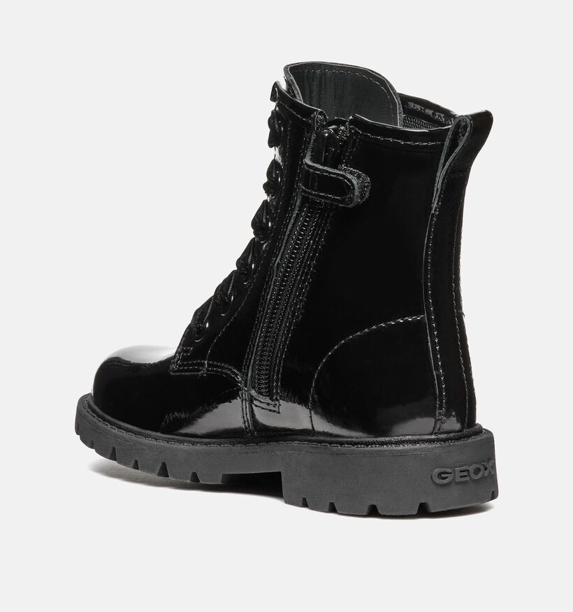 Geox Shaylax Zwarte Bottines voor meisjes (344539) - geschikt voor steunzolen
