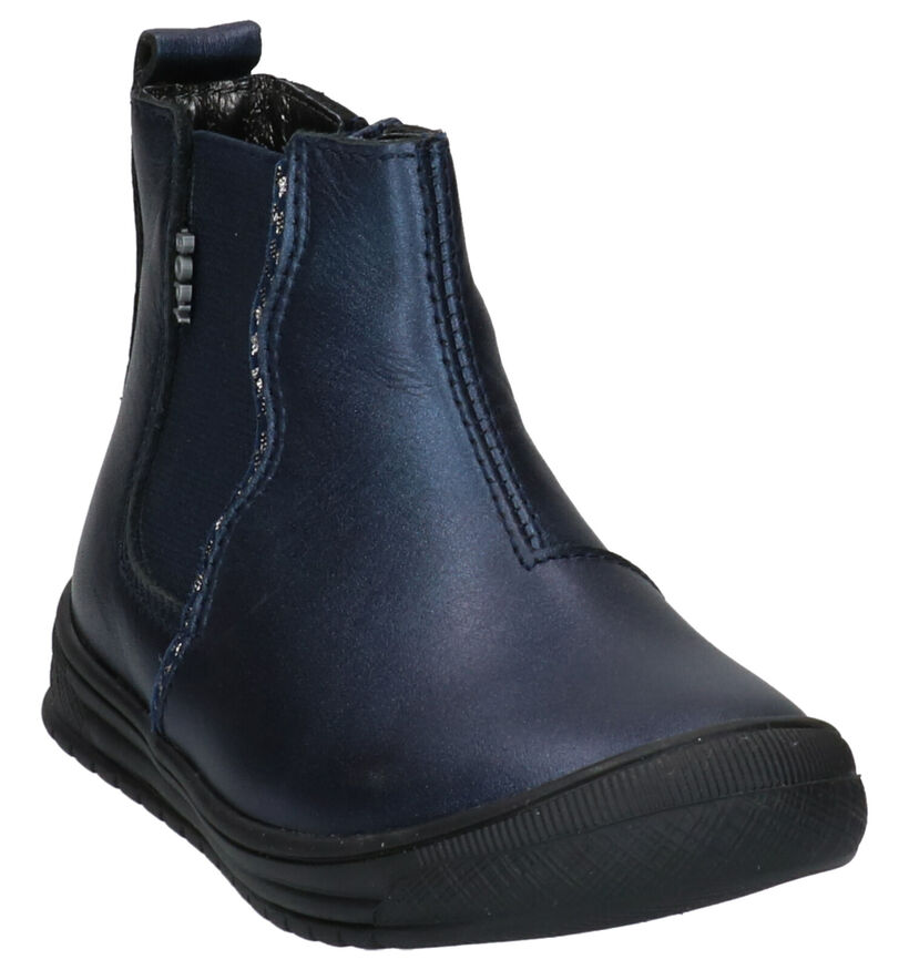 Bopy Sagala Bottines en Bleu en cuir (255654)