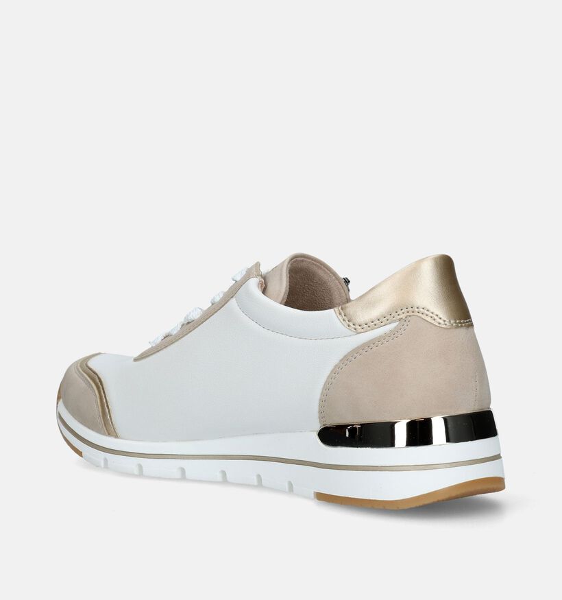 Remonte Baskets casual en Blanc pour femmes (335543) - pour semelles orthopédiques