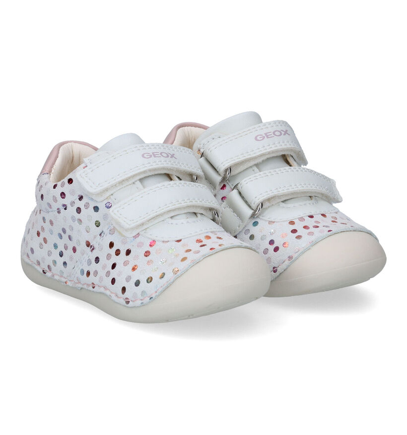 Geox Tutim Chausures pour bébé en Rose pour filles (317610) - pour semelles orthopédiques