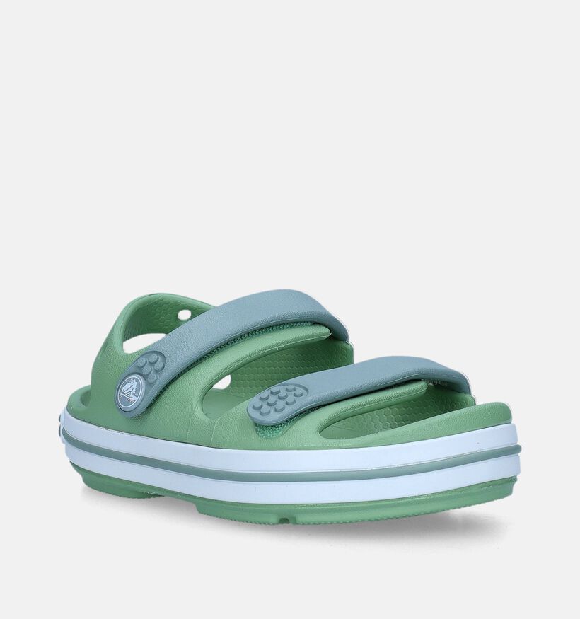 Crocs Crocband Cruiser Sandales en Vert pour filles, garçons (340878)