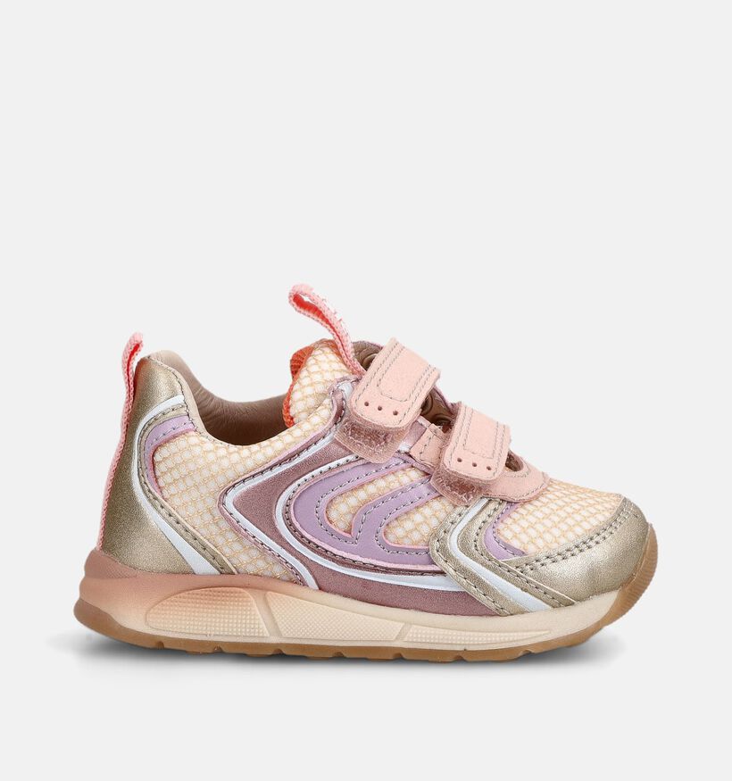 Falcotto Baskets montantes en Or pour filles (380199) - pour semelles orthop&eacute;diques